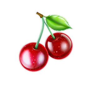 Glitter Cherries PNG 06212024 PNG
