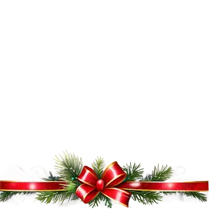 Glitter Christmas Border PNG 87
