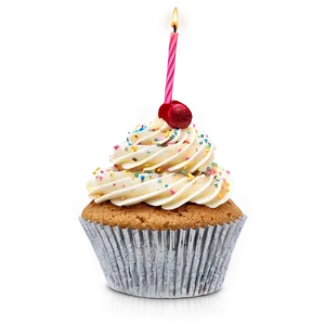 Glitter Cupcake PNG 98