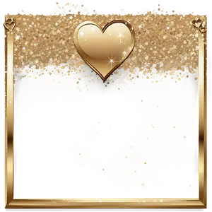 Glitter Cute Frame PNG Fcl PNG