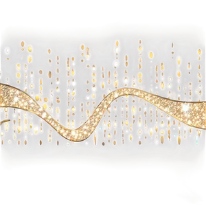 Glitter Decorative Line PNG Klg87 PNG
