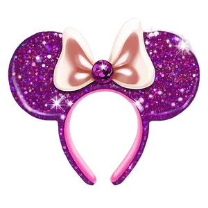 Glitter Disney Ears Png 06272024 PNG image