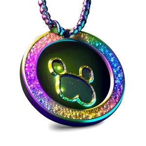 Glitter Dog Tag PNG 06122024