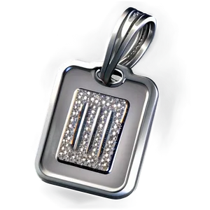 Glitter Dog Tag PNG Sfv56 PNG