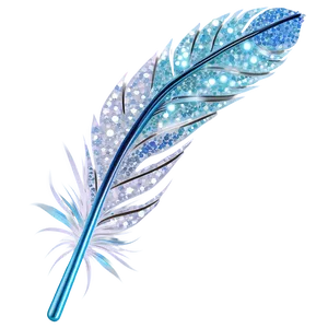 Glitter Feather Soft PNG Tfo PNG