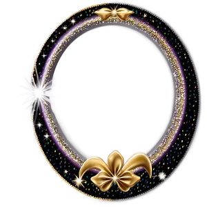 Glitter Frame PNG Ygl