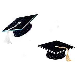 Glitter Graduation Cap Clipart 56 PNG image