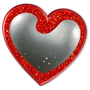 Glitter Heart Clipart Artwork PNG 41