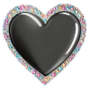 Glitter Heart Graphic PNG 06202024