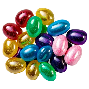 Glitter Jelly Beans PNG 06292024
