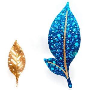 Glitter Leaves Png 05042024 PNG image