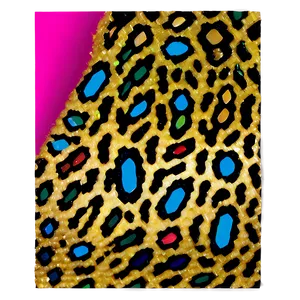 Glitter Leopard Pattern PNG 73 PNG
