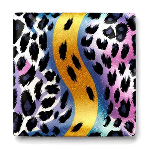 Glitter Leopard Pattern PNG Rxi PNG