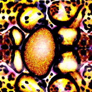 Glitter Leopard Pattern PNG Xgj33