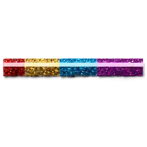 Glitter Line Divider PNG Uba87