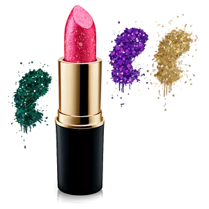 Glitter Lipstick Sparkle Png 2 PNG image