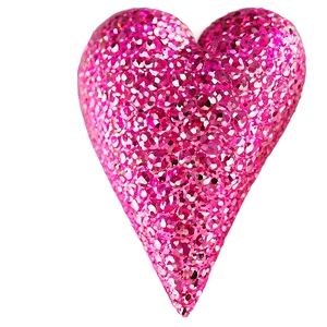 Glitter Love Heart Png Hbm PNG image