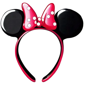 Glitter Minnie Mouse Ears Png 77 PNG image