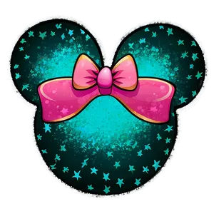 Glitter Mouse Ears Graphic PNG Sgf PNG