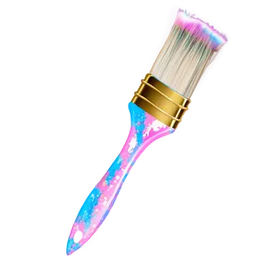 Glitter Paint Brush PNG 26
