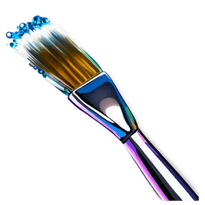 Glitter Paint Brush Png Snj PNG image