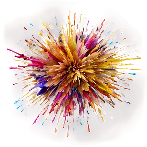 Glitter Paint Splash PNG 77