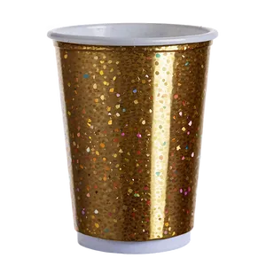Glitter Plastic Cup PNG 06132024
