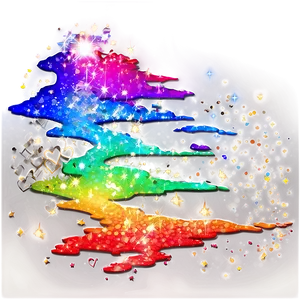 Glitter Rainbow Path PNG 05032024