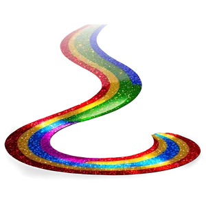 Glitter Rainbow Path Png Gik85 PNG image