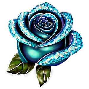 Glitter Roses Sparkle PNG 17