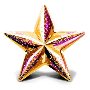 Glitter Star Clipart Png 06202024 PNG image