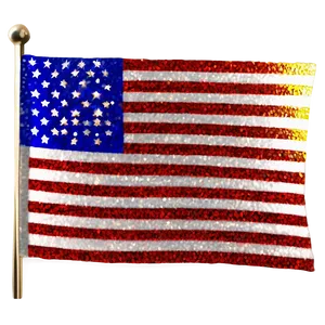 Glitter Usa Flag PNG Ati16 PNG