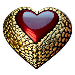 Glitter Valentine Heart Png 06262024 PNG image