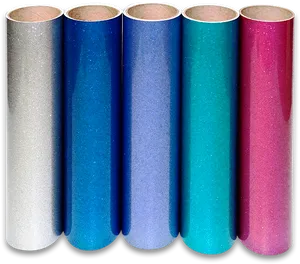 Glitter Vinyl Rolls Colorful Collection PNG