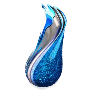 Glitter Wave Splash PNG 05032024 PNG
