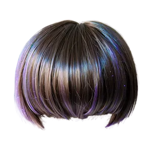 Glitter Wig PNG 05252024 PNG
