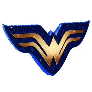 Glitter Wonder Woman Logo Png 05252024 PNG image