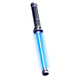 Glittering Blue Lightsaber Beam PNG 42