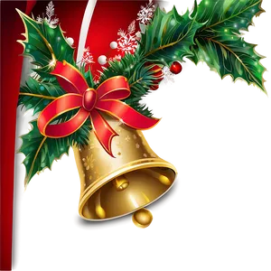 Glittering Christmas Bells Png 91 PNG image