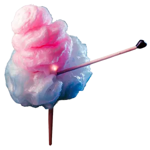 Glittering Cotton Candy Fantasy Png 06122024 PNG image