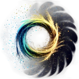 Glittering Dust Particles Swirl PNG 27