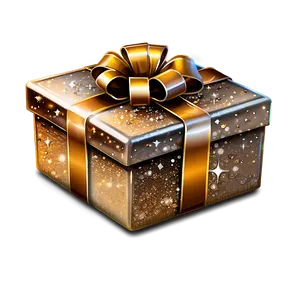 Glittering Gift Box PNG 05252024