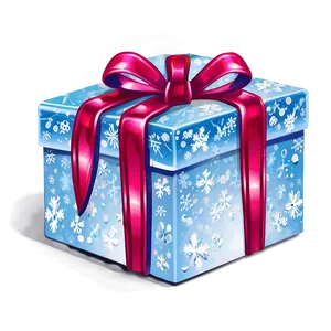Glittering Gift Box PNG 90
