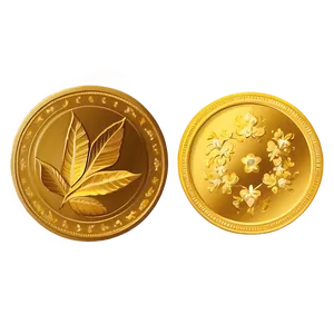 Glittering Gold Coin Png 97 PNG image