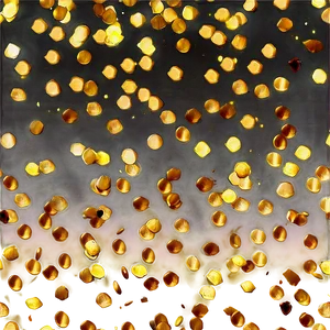 Glittering Gold Confetti PNG Nvm63