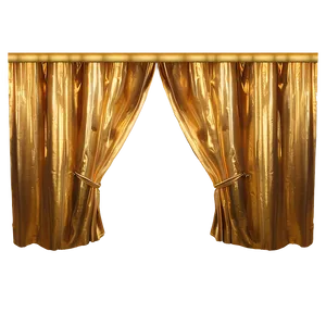 Glittering Gold Curtain Png Qmq8 PNG image