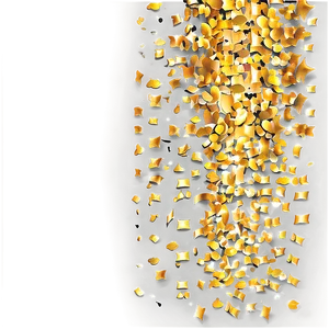 Glittering Golden Confetti Png Ysy34 PNG image