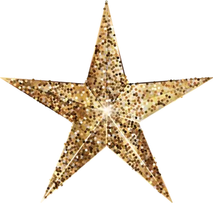 Glittering Golden Star.png PNG image