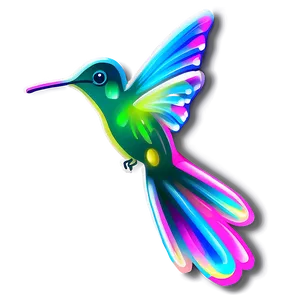 Glittering Hummingbird PNG 05212024 PNG