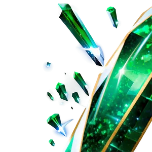 Glittering Kryptonite PNG 06242024